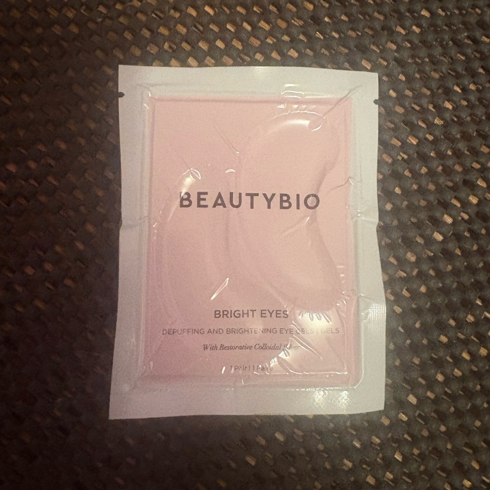 BeautyBio Bright Eyes Depuffing Eye Gel Pads - Pink